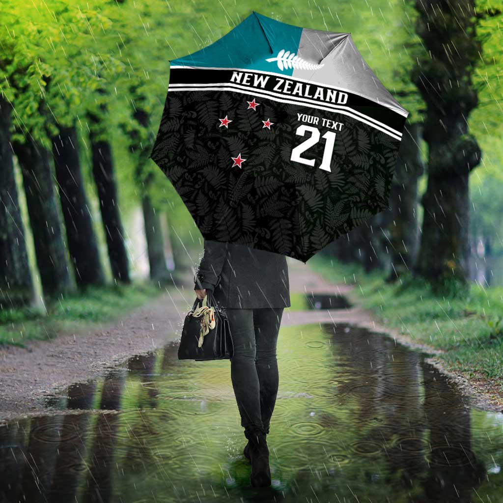 Custom NZ Cricket Pride Umbrella Silver Fern Fan Supporter Apparel - Aussie Hoodie