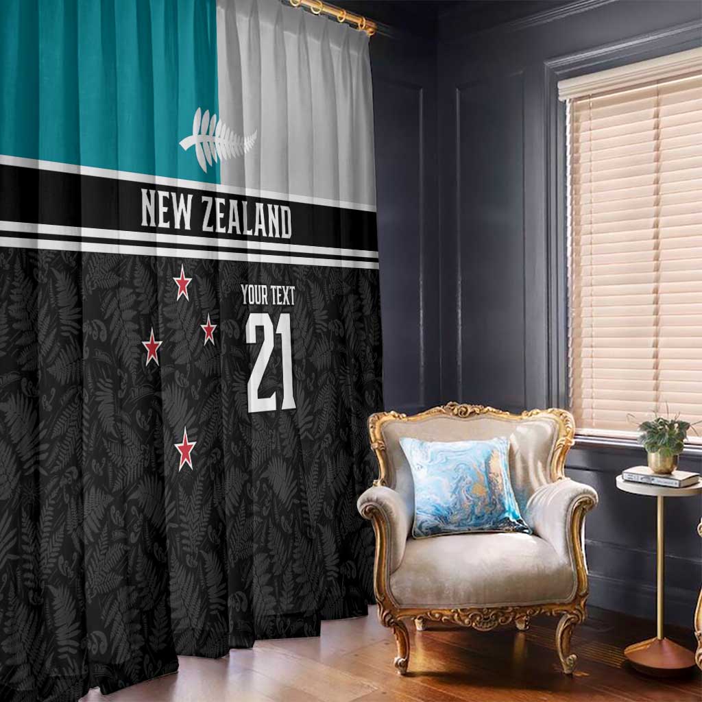 Custom NZ Cricket Pride Window Curtain Silver Fern Fan Supporter Apparel - Aussie Hoodie