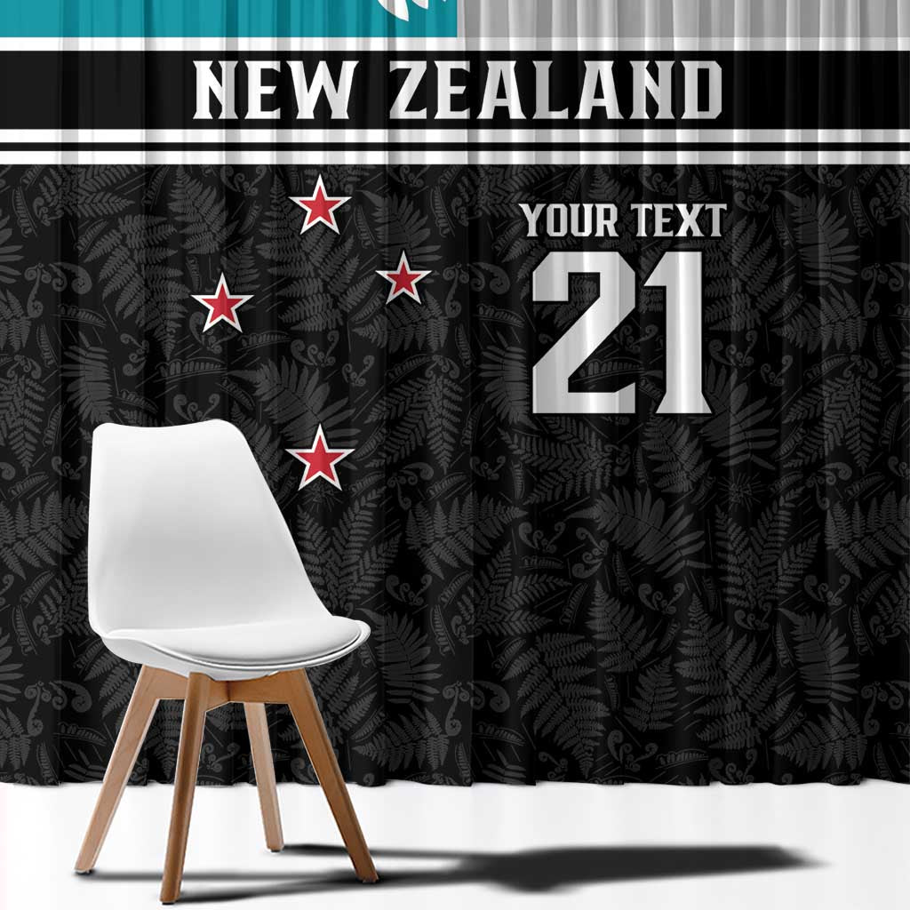 Custom NZ Cricket Pride Window Curtain Silver Fern Fan Supporter Apparel - Aussie Hoodie