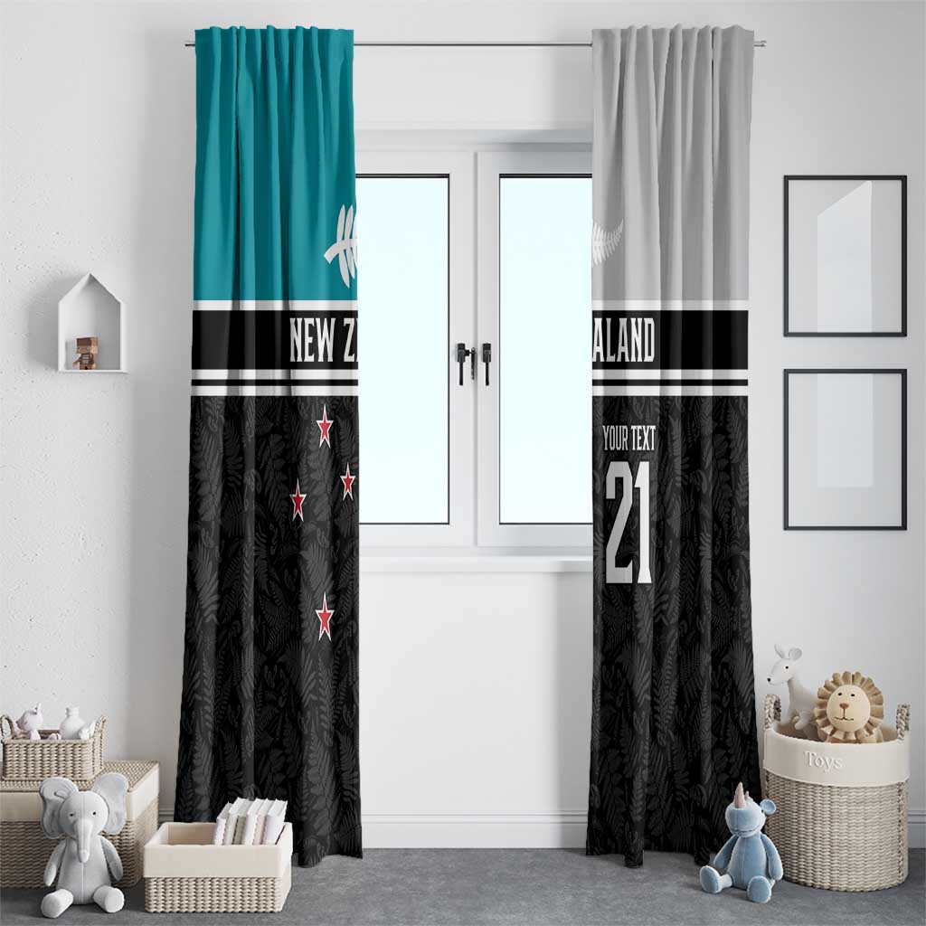 Custom NZ Cricket Pride Window Curtain Silver Fern Fan Supporter Apparel - Aussie Hoodie