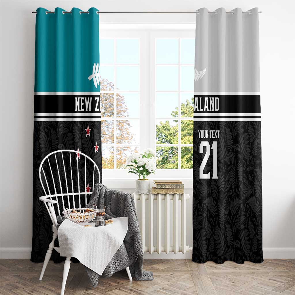 Custom NZ Cricket Pride Window Curtain Silver Fern Fan Supporter Apparel - Aussie Hoodie