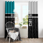 Custom NZ Cricket Pride Window Curtain Silver Fern Fan Supporter Apparel - Aussie Hoodie