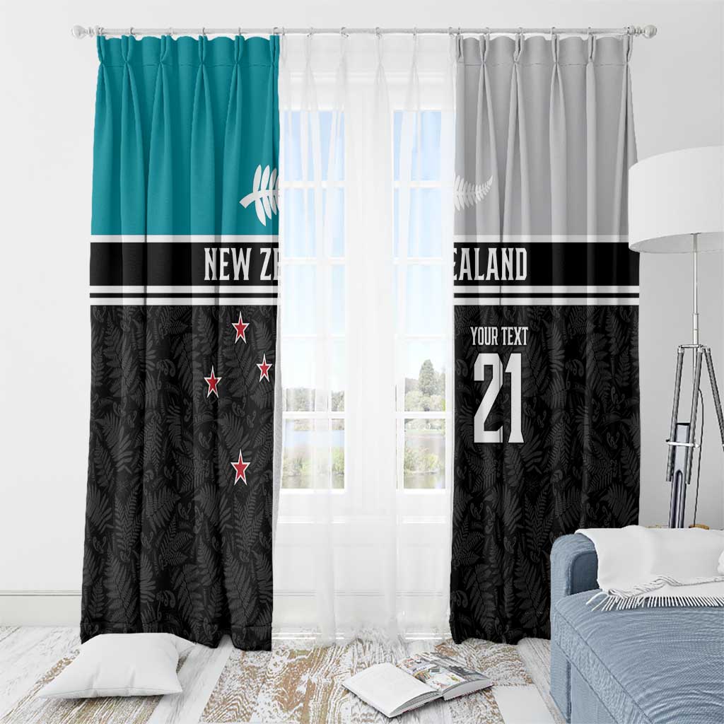 Custom NZ Cricket Pride Window Curtain Silver Fern Fan Supporter Apparel - Aussie Hoodie