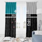 Custom NZ Cricket Pride Window Curtain Silver Fern Fan Supporter Apparel - Aussie Hoodie