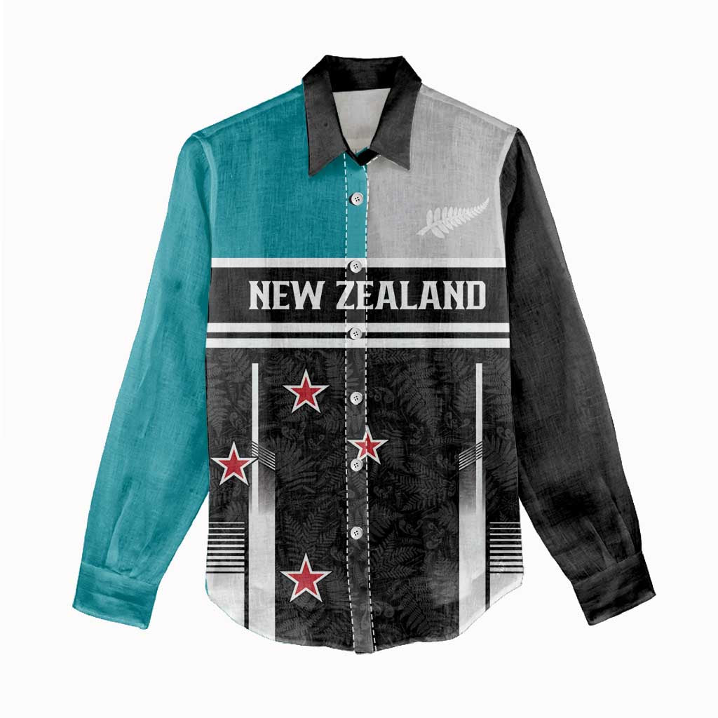 Custom NZ Cricket Pride Women Casual Shirt Silver Fern Fan Supporter Apparel - Aussie Hoodie