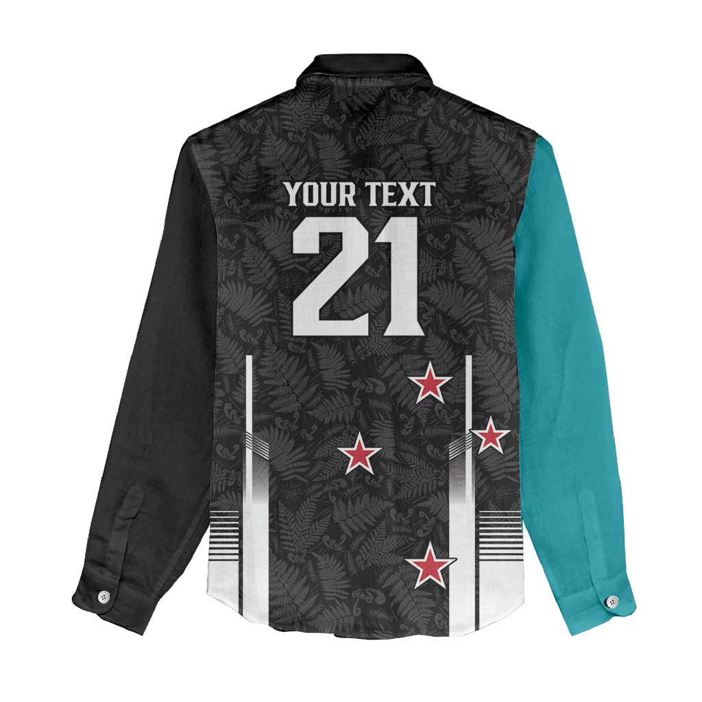 Custom NZ Cricket Pride Women Casual Shirt Silver Fern Fan Supporter Apparel - Aussie Hoodie