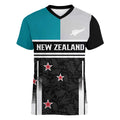 Custom NZ Cricket Pride Women V-Neck T-Shirt Silver Fern Fan Supporter Apparel - Aussie Hoodie