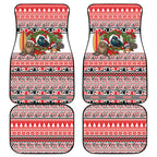 New Zealand Animal Christmas Car Mats Maori Inspired Kowhaiwhai Patterns