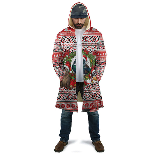 New Zealand Animal Christmas Cloak Maori Inspired Kowhaiwhai Patterns