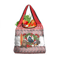 New Zealand Animal Christmas Grocery Bag Maori Inspired Kowhaiwhai Patterns