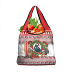 New Zealand Animal Christmas Grocery Bag Maori Inspired Kowhaiwhai Patterns