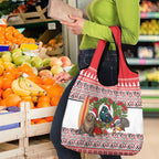 New Zealand Animal Christmas Grocery Bag Maori Inspired Kowhaiwhai Patterns