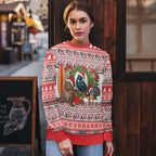 New Zealand Animal Christmas Ugly Christmas Sweater Maori Inspired Kowhaiwhai Patterns