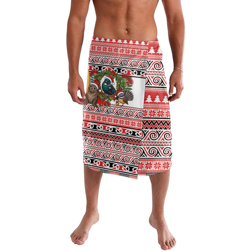 New Zealand Animal Christmas Lavalava Maori Inspired Kowhaiwhai Patterns