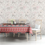 New Zealand Animal Christmas Tablecloth Maori Inspired Kowhaiwhai Patterns
