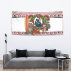 New Zealand Animal Christmas Tapestry Maori Inspired Kowhaiwhai Patterns