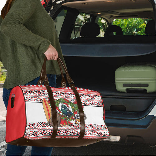 New Zealand Animal Christmas Travel Bag Maori Inspired Kowhaiwhai Patterns