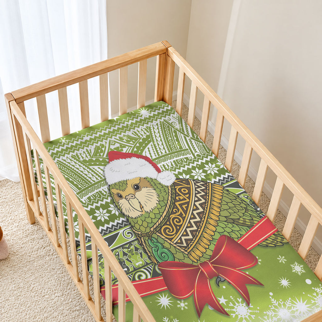 New Zealand Kakapo Christmas Baby Bed Cover Maori Inspired Knitted Patterns
