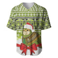 New Zealand Kakapo Christmas Baseball Jersey Maori Inspired Knitted Patterns