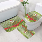 New Zealand Kakapo Christmas Bathroom Set Maori Inspired Knitted Patterns