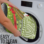 New Zealand Kakapo Christmas Bathroom Set Maori Inspired Knitted Patterns
