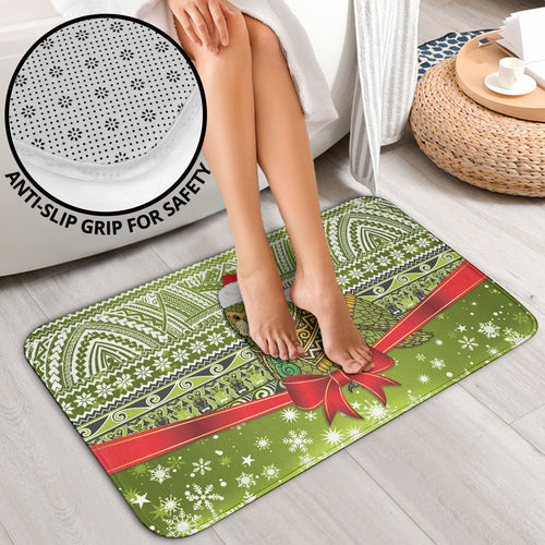 New Zealand Kakapo Christmas Bathroom Set Maori Inspired Knitted Patterns