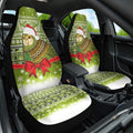New Zealand Kakapo Christmas Car Seat Cover Maori Inspired Knitted Patterns
