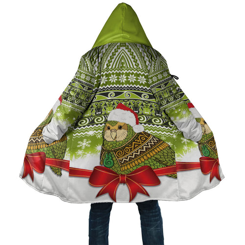 New Zealand Kakapo Christmas Cloak Maori Inspired Knitted Patterns