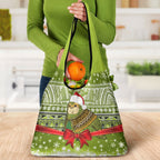 New Zealand Kakapo Christmas Grocery Bag Maori Inspired Knitted Patterns