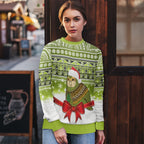 New Zealand Kakapo Christmas Ugly Christmas Sweater Maori Inspired Knitted Patterns