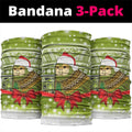 New Zealand Kakapo Christmas Neck Gaiter Maori Inspired Knitted Patterns