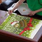 New Zealand Kakapo Christmas Puzzle Maori Inspired Knitted Patterns