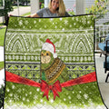 New Zealand Kakapo Christmas Quilt Maori Inspired Knitted Patterns