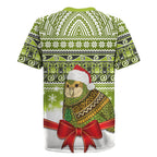 New Zealand Kakapo Christmas Rugby Jersey Maori Inspired Knitted Patterns
