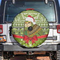 New Zealand Kakapo Christmas Spare Tire Cover Maori Inspired Knitted Patterns