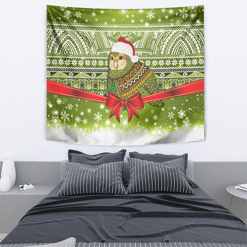 New Zealand Kakapo Christmas Tapestry Maori Inspired Knitted Patterns