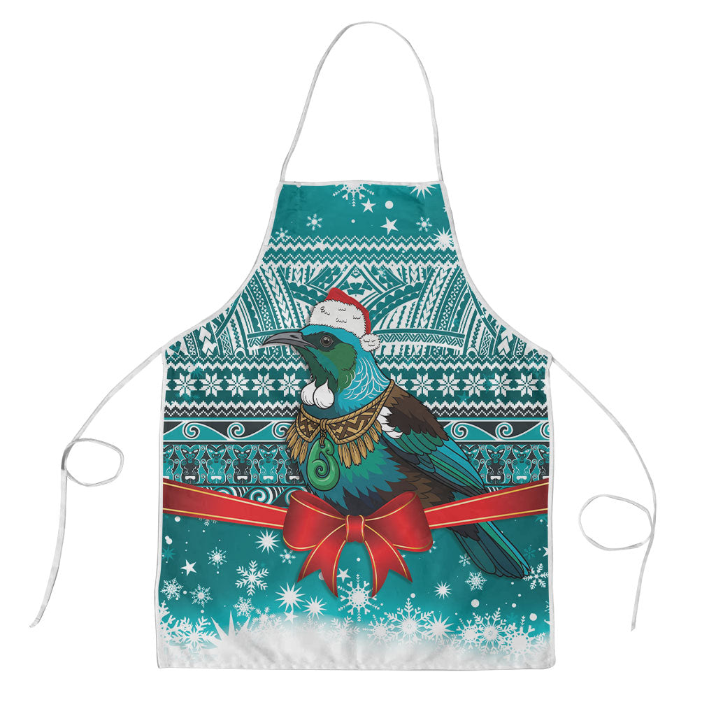 New Zealand Tui Bird Christmas Apron Maori Inspired Knitted Patterns