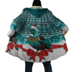New Zealand Tui Bird Christmas Cloak Maori Inspired Knitted Patterns
