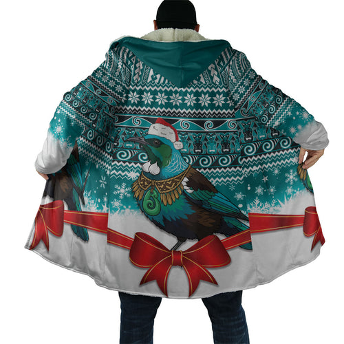 New Zealand Tui Bird Christmas Cloak Maori Inspired Knitted Patterns