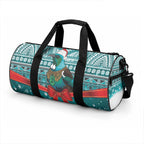New Zealand Tui Bird Christmas Duffle Bag Maori Inspired Knitted Patterns