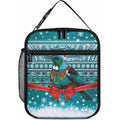 New Zealand Tui Bird Christmas Lunch Bag Maori Inspired Knitted Patterns