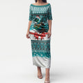 New Zealand Tui Bird Christmas Puletasi Maori Inspired Knitted Patterns