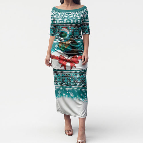New Zealand Tui Bird Christmas Puletasi Maori Inspired Knitted Patterns