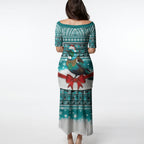 New Zealand Tui Bird Christmas Puletasi Maori Inspired Knitted Patterns
