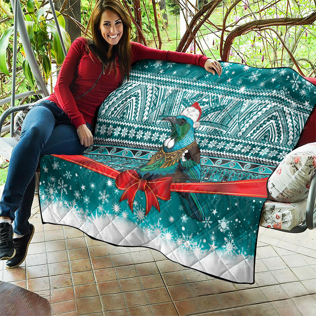 New Zealand Tui Bird Christmas Quilt Maori Inspired Knitted Patterns