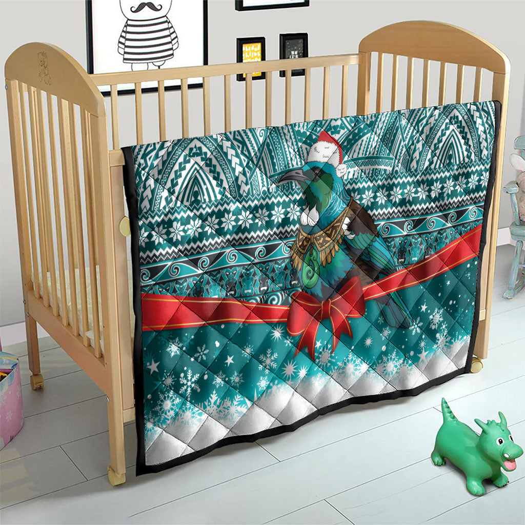 New Zealand Tui Bird Christmas Quilt Maori Inspired Knitted Patterns