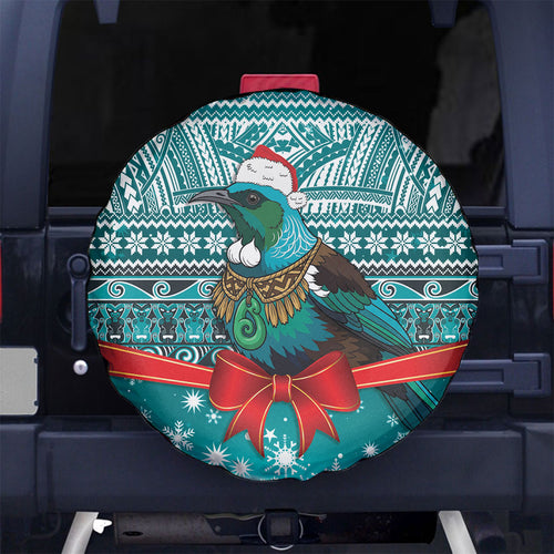 New Zealand Tui Bird Christmas Spare Tire Cover Maori Inspired Knitted Patterns