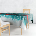 New Zealand Tui Bird Christmas Tablecloth Maori Inspired Knitted Patterns