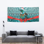 New Zealand Tui Bird Christmas Tapestry Maori Inspired Knitted Patterns