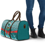 New Zealand Tui Bird Christmas Travel Bag Maori Inspired Knitted Patterns